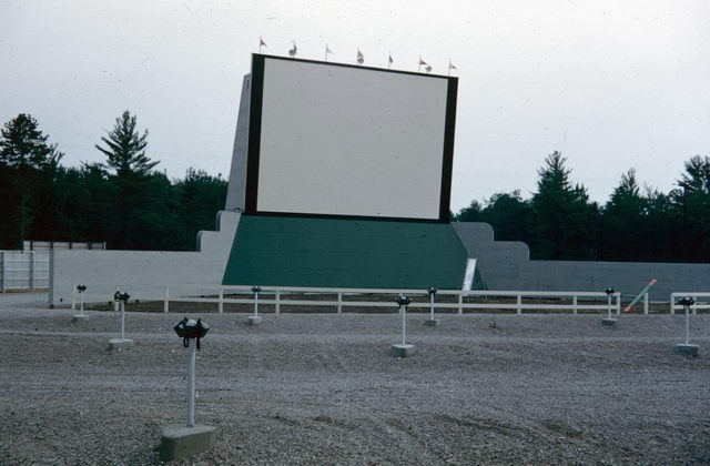 Tawas Drive-In Theatre - 1950 Shot From A S Al Johnson (newer photo)